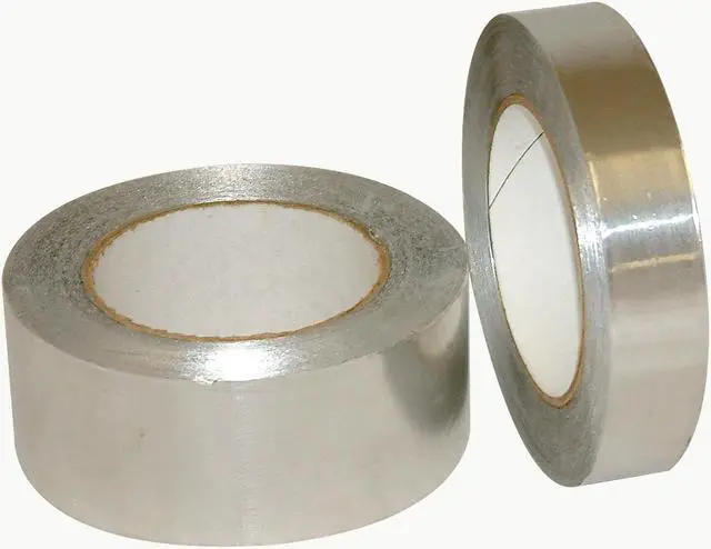Alt view image 3 of 3 - Shurtape Military-Grade Aluminum Foil Tape [3 mil Linerless] (AF-075): 2 in. (48mm actual) x 60 yds. (Silver)