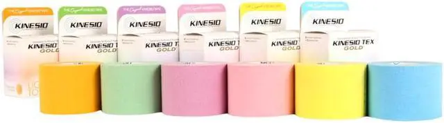 Alt view image 3 of 3 - Kinesio Tex Gold Light Touch Kinesiology Tape: 2 in. x 16.5 ft. (Pastel Yellow)
