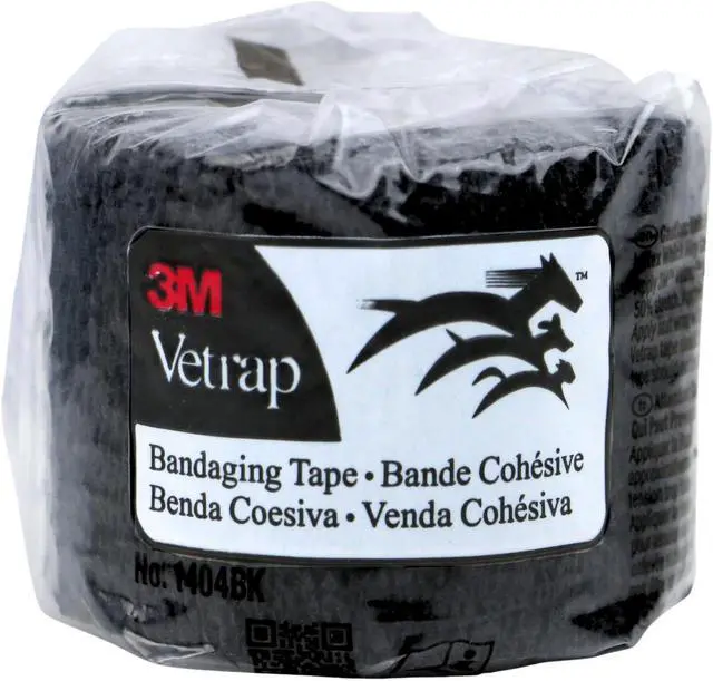 Main image of 3M Vetrap Bandaging Tape: 2 in. x 15 ft. (Black) - OEM