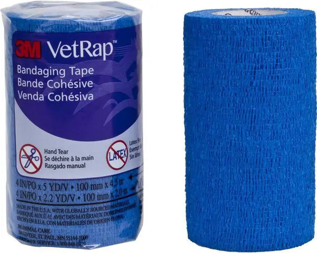 Alt view image 3 of 7 - 3M Vetrap Bandaging Tape: 2 in. x 15 ft. (Black) - OEM