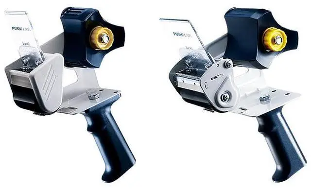 Alt view image 2 of 2 - Excell Carton Sealing Tape Dispenser [Retractable Blade Push-Flap] (RT-8): 2 in. width (Blue/Grey)