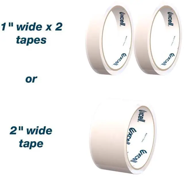 Alt view image 3 of 5 - Excell Extra Wide Bench Tape Dispenser (ET-81): 2 in. width (Blue)