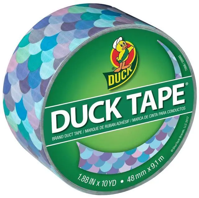 Alt view image 2 of 3 - Duck Brand Printed Duct Tape [Prints & Patterns]: 1.88 in. x 30 ft. (Red Roses)