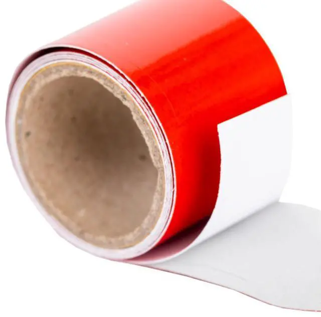 Alt view image 8 of 8 - Duck Brand Reflective Tape - Red 1.5" x 30" - OEM