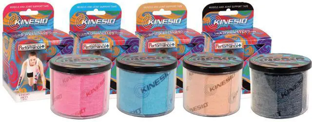 Alt view image 4 of 5 - Kinesio Tex Performance+ Kinesiology Tape: 2 in. x 16.5 ft. (Logo Red)