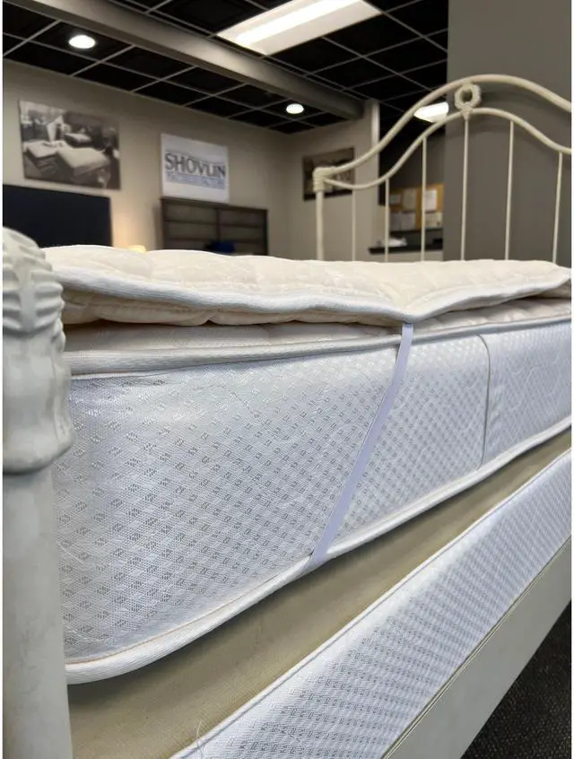 Alt view image 3 of 5 - Shovlin Removable Mattress Pillow Topper: Full (White)