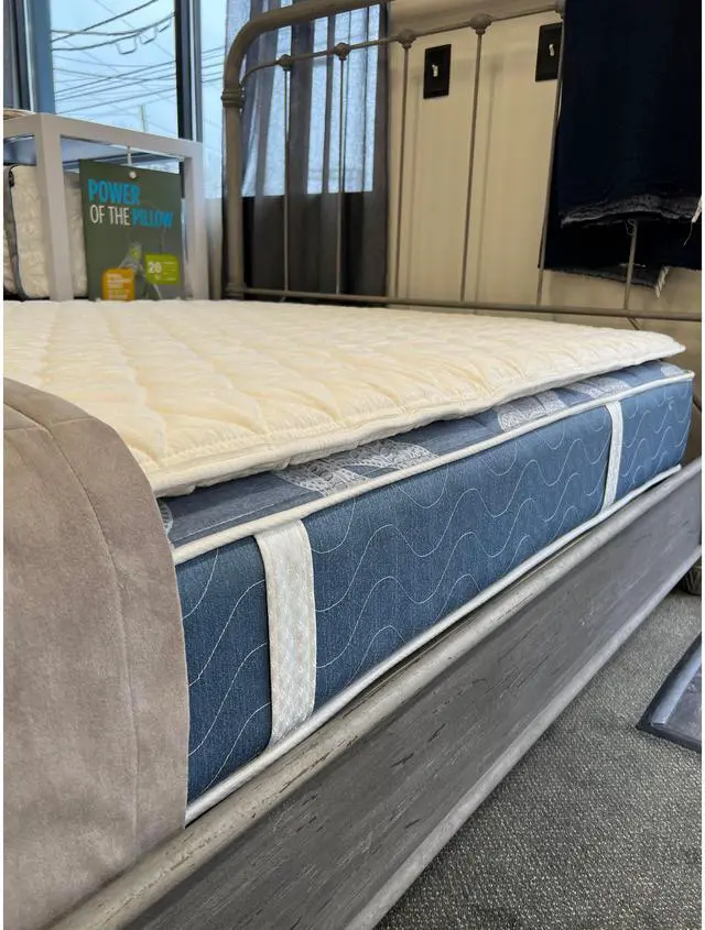 Alt view image 5 of 5 - Shovlin Removable Mattress Pillow Topper: Full (White)