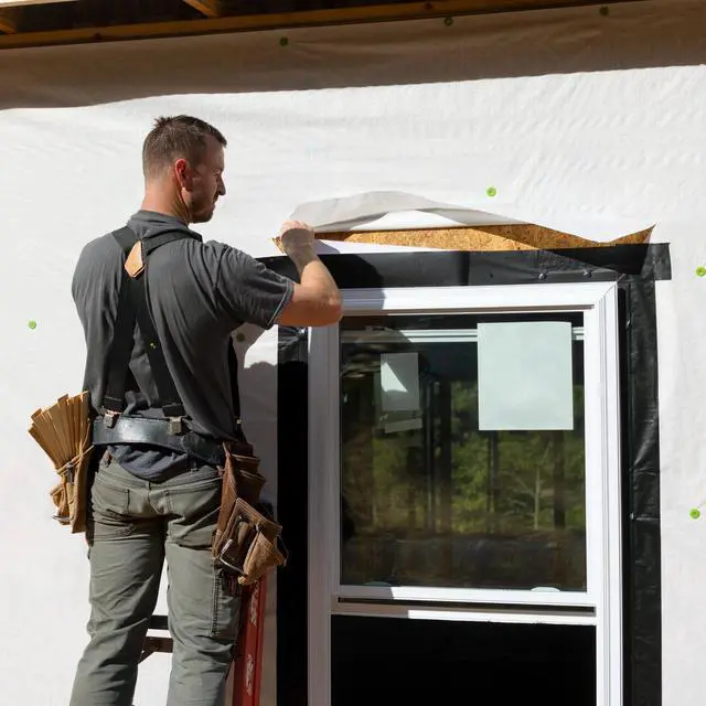 Alt view image 3 of 7 - FrogTape Pro Grade Flashing Tape (FSL 055): 3-3/4 in. x 30 ft. (Black)