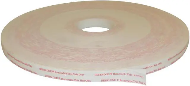 Main image of FindTape Remo One Double-Sided Foam Tape Roll [Removable / Permanent]: 3/4 in. x 72 yds. x 1/16 in. thick (White)