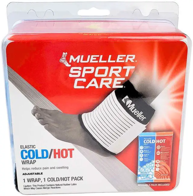 Main image of Mueller Reusable Cold/Hot Wrap: one size (Black)