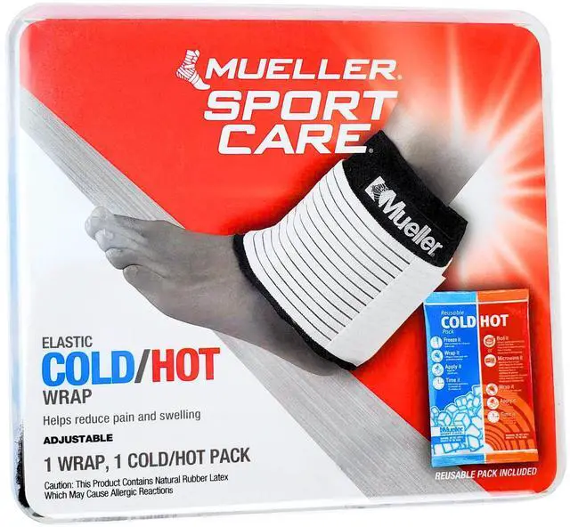 Alt view image 6 of 6 - Mueller Reusable Cold/Hot Wrap: one size (Black)
