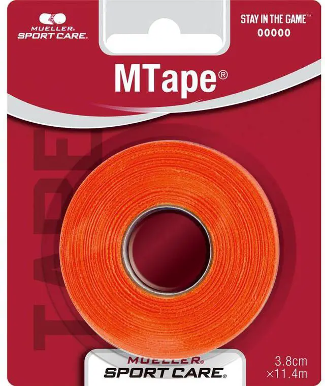 Alt view image 2 of 7 - Mueller MTape [Non-Elastic Athletic Tape]: 1-1/2 in. x 30 ft. (Forest Green)