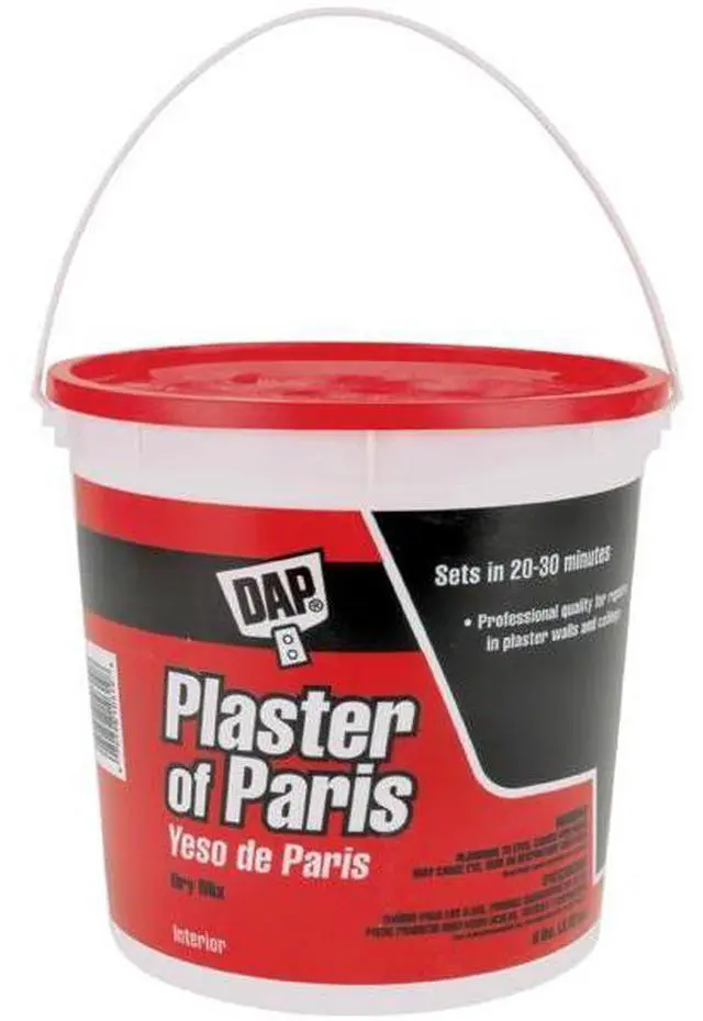 Alt view image 2 of 4 - DAP 10310 Plaster of Paris, 8 lb, Bag, White, Plaster of Paris