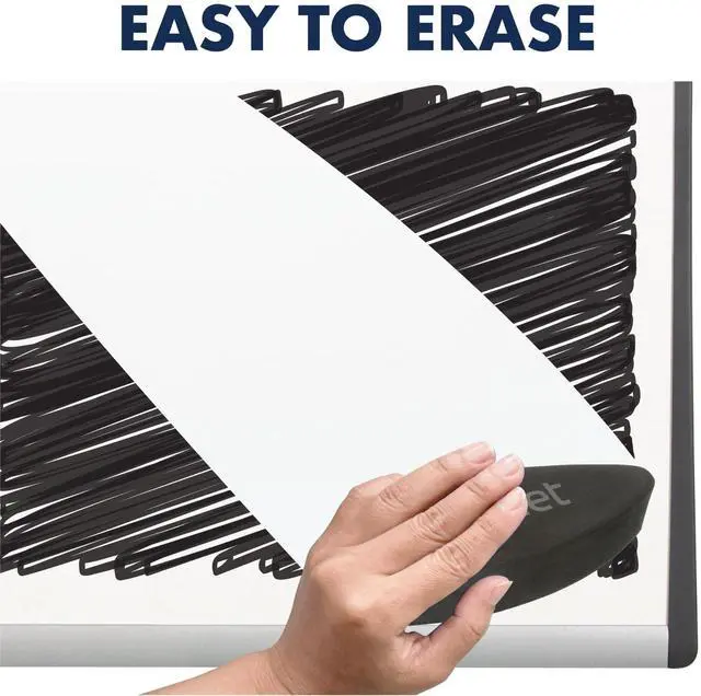 Alt view image 16 of 19 - Quartet Magnetic Dry-Erase Board Steel 14 x 24 White Surface Silver Aluminum Frame ARC2414