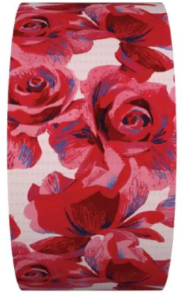 Main image of Duck Brand Printed Duct Tape [Prints & Patterns]: 1.88 in. x 30 ft. (Red Roses)