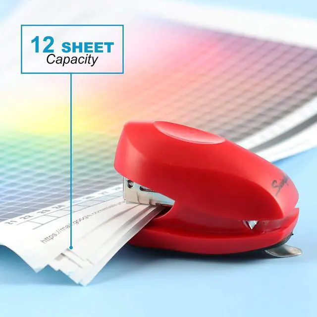 Alt view image 6 of 7 - Swingline Tot Stapler with Built-In Remover: 12 sheet capacity (Red)
