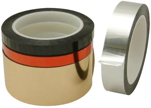 Alt view image 5 of 5 - JVCC MPF-01 Metalized Polyester Film Tape: 1/4 in x 72 yds. (Silver) - OEM