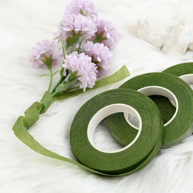 Alt view image 3 of 4 - FindTape Flower / Bouquet Stem Wrapping Tape: 1/2 in. x 30 yds. (Green) *4-pack