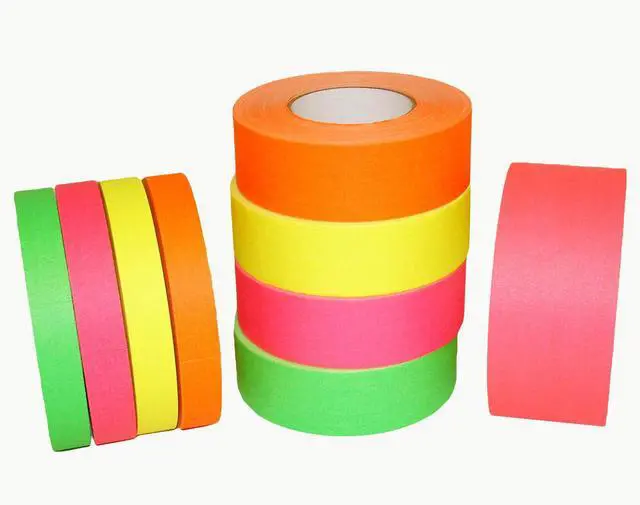Alt view image 4 of 4 - Polyken Premium Gaffers Tape (510): 3/4 in. x 50 yds. (Fluorescent Green)
