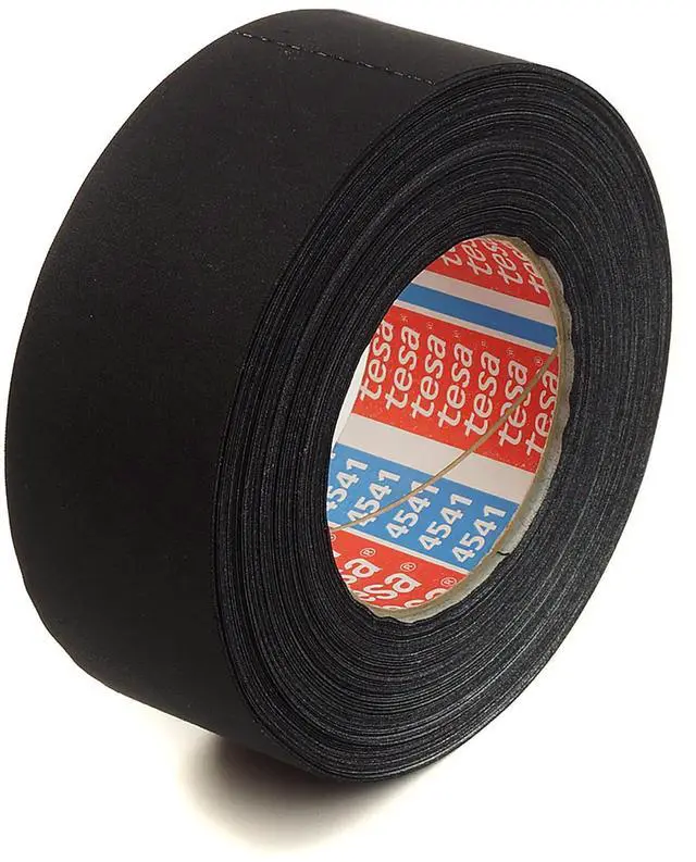 Main image of tesa Conformable Uncoated Cloth Tape (4541): 2 in. (48mm actual) x 55 yds. (Black)