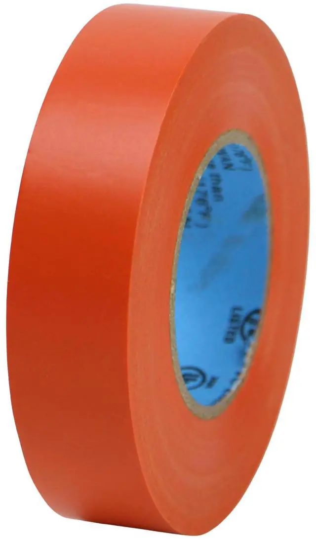 Main image of FindTape Wonder Professional Grade Vinyl Electrical Tape [7 mils thick]: 3/4 in. x 66 ft. (Orange)