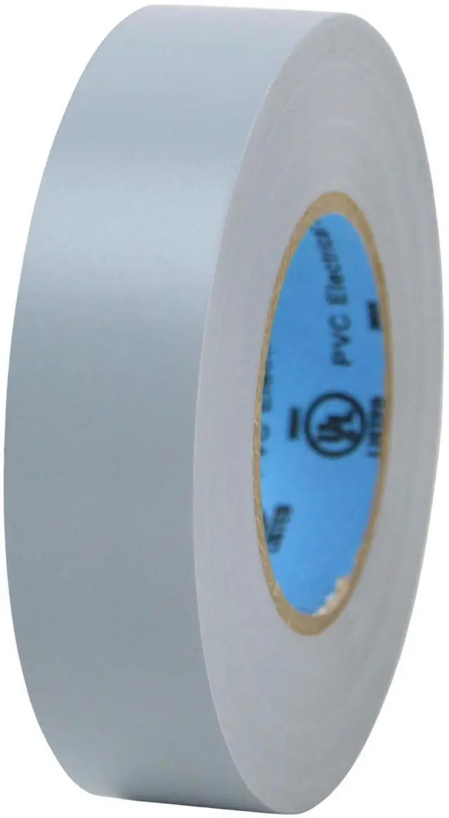 Main image of FindTape Wonder Professional Grade Vinyl Electrical Tape [7 mils thick]: 3/4 in. x 66 ft. (Grey)