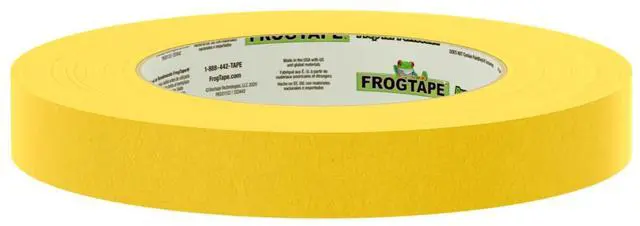 Main image of FrogTape 225 Gold Performance Grade Masking Tape [Medium-High Adhesion]: 0.7 in. x 60 yds. (Gold) *1-roll