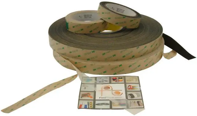 Alt view image 3 of 4 - 3M Gripping Material Tape (GM641): 1 in. x 15 ft. (Black)