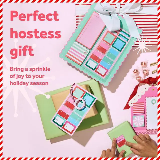 Alt view image 3 of 3 - Post-it Jingle Notes Hostess Gift Set: 5 assorted pads (Assorted Colors)