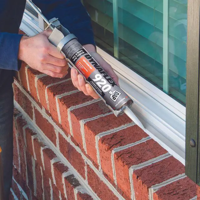 Alt view image 4 of 5 - DAP DYNAFLEX 920 Premium Elastomeric Exterior Sealant: 10.1 fl oz. (Clay CL500)