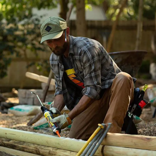 Alt view image 3 of 5 - DAP DYNAGRIP Heavy Duty Max Construction Adhesive: 9 oz. (White)