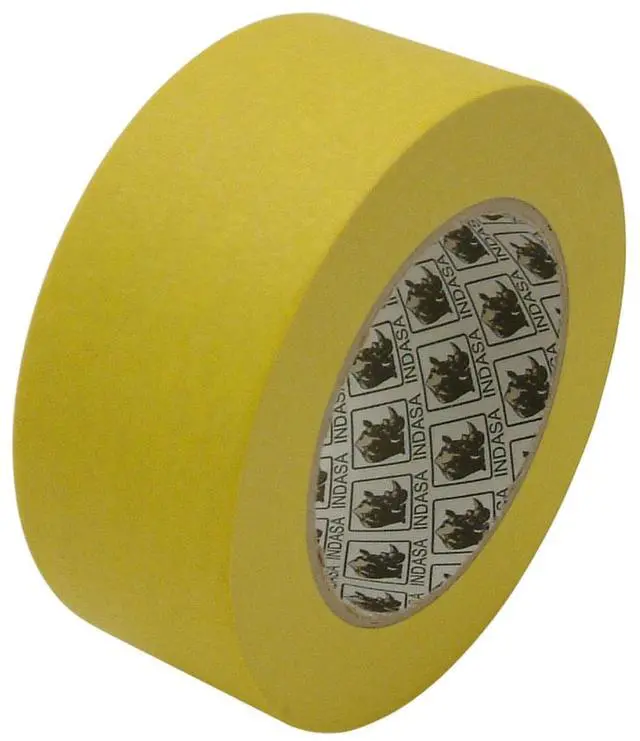 Main image of Indasa High Temperature Automotive Masking Tape: 1 in. x 55 yds. (Yellow)