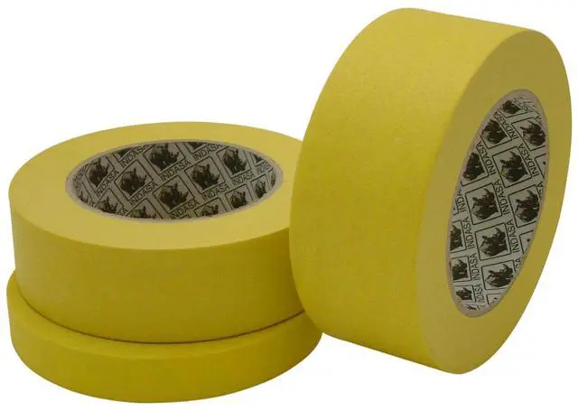 Alt view image 3 of 3 - Indasa High Temperature Automotive Masking Tape: 1 in. x 55 yds. (Yellow)