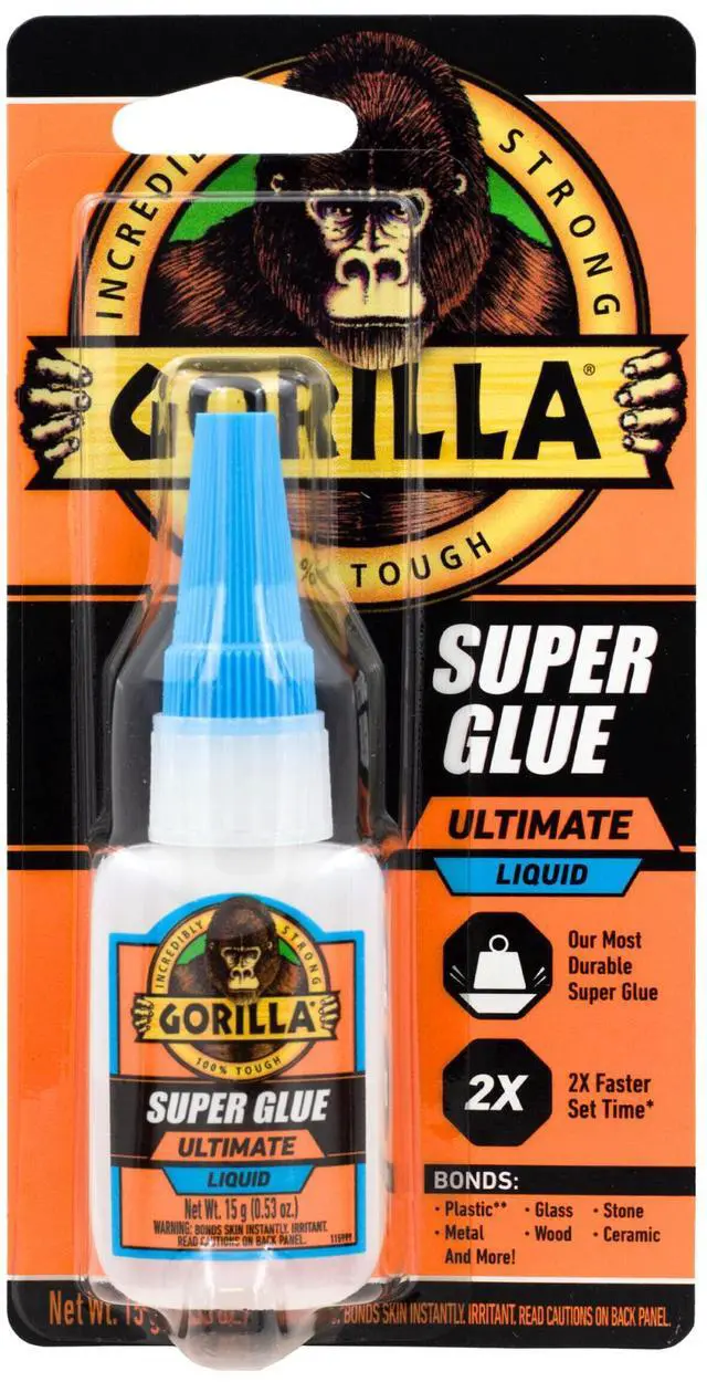 Main image of Gorilla Super Glue Ultimate: 15g bottle (Clear)