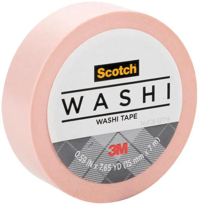 Main image of Scotch Expressions Washi Tape: 0.59 in. x 393 in. (Pink)
