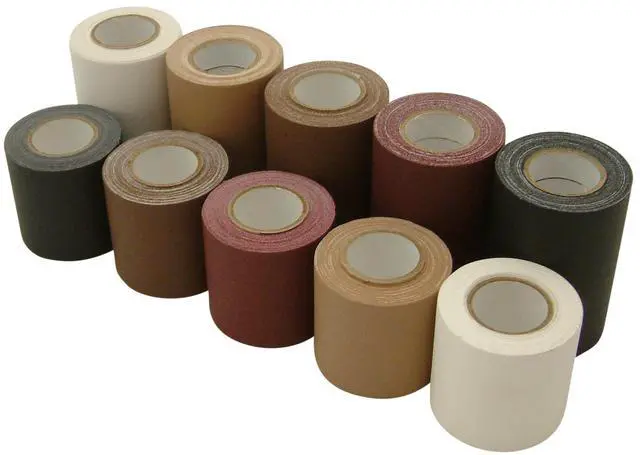 Alt view image 7 of 7 - JVCC REPAIR-1 Leather & Vinyl Patch Repair Tape: 3 in x 15 ft. (Burgundy) - OEM