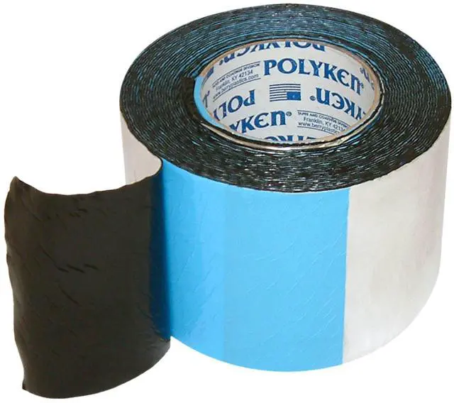 Main image of Nashua Heavy Duty FoilMastic Butyl Rubber Tape (360-45): 4 in. (96mm actual) x 30 ft. (Silver)