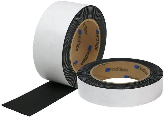 Alt view image 2 of 4 - FindTape PF1MM Polyester Felt Tape 1mm thick: 6 in. x 15 ft. (Black)