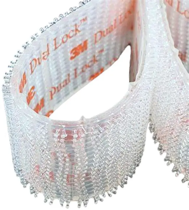Alt view image 3 of 3 - 3M Dual Lock Type 250 Reclosable Fastener: 3/4 in. x 10 ft. (Clear)