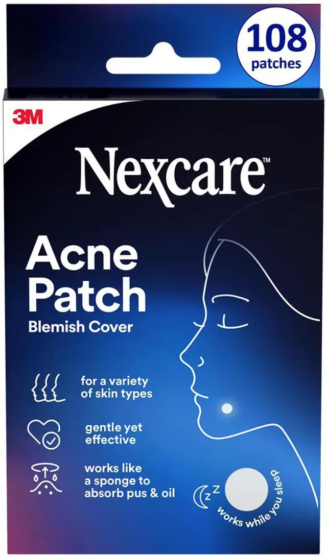 Main image of Nexcare Acne Patches: assorted / 108-count (Clear) *108 count