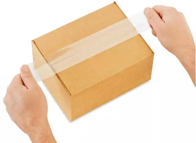 Alt view image 2 of 7 - FindTape 3-Inch Wide Return Tape: 3 in. x 23 in. (Clear) *10 rolled strips