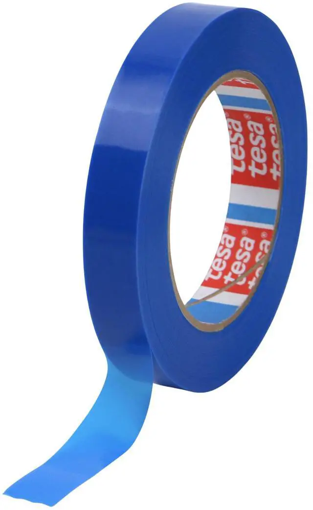 Main image of tesa Appliance-Grade Tensilized Non-Staining Strapping Tape: 3/4 in. x 60 yds. (Blue)