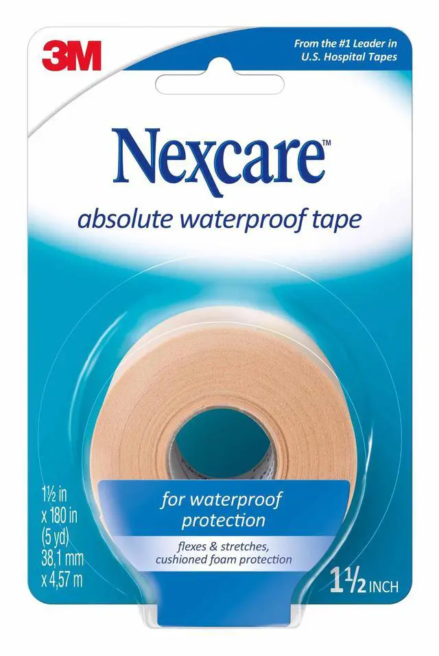 Main image of Nexcare Absolute Waterproof Tape: 1-1/2 in. x 15 ft. (Tan) 732-1