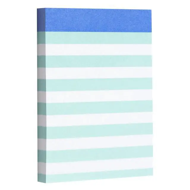 Alt view image 6 of 6 - Post-it Noted Mini List Notes: 4 in. x 2.9 in. (Stripe Green) *100-sheets per pad / 1-pack NTD10-34-1
