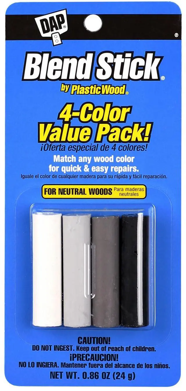 Main image of DAP Blend Sticks by Plastic Wood: 0.86 oz / 4-pack (Neutral Woods) 7079804103