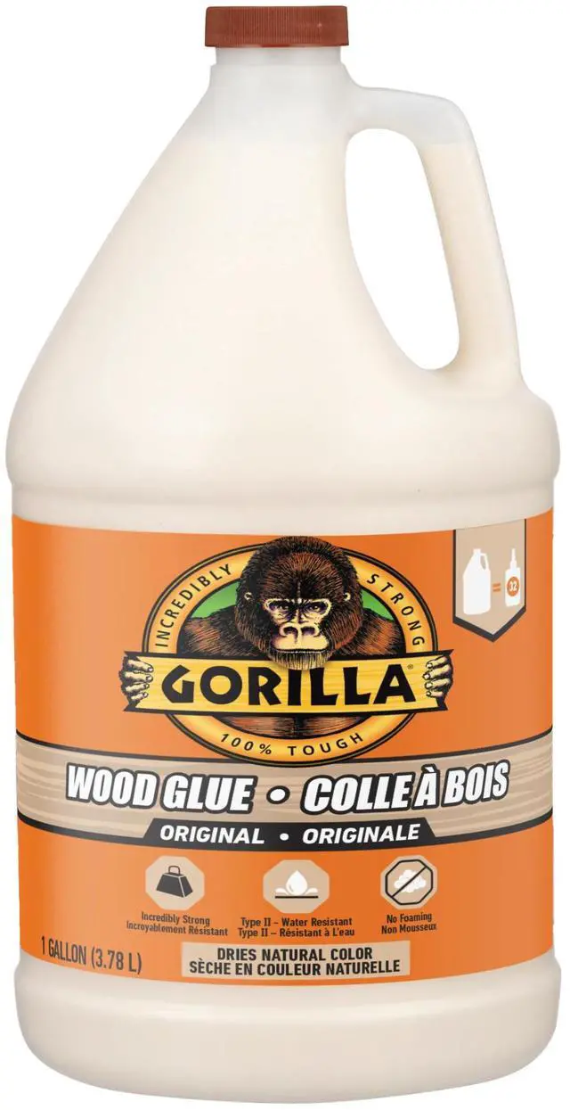 Main image of Gorilla Wood Glue: 128 oz. / 1 gallon bottle (White) 6231501