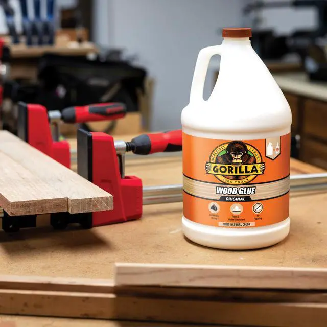 Alt view image 4 of 4 - Gorilla Wood Glue: 128 oz. / 1 gallon bottle (White) 6231501