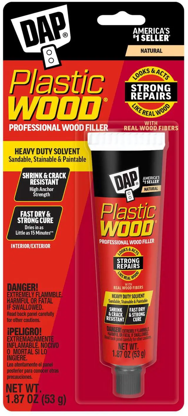 Main image of DAP Plastic Wood Professional Wood Filler: 1.87 oz. (Natural) 7079821510