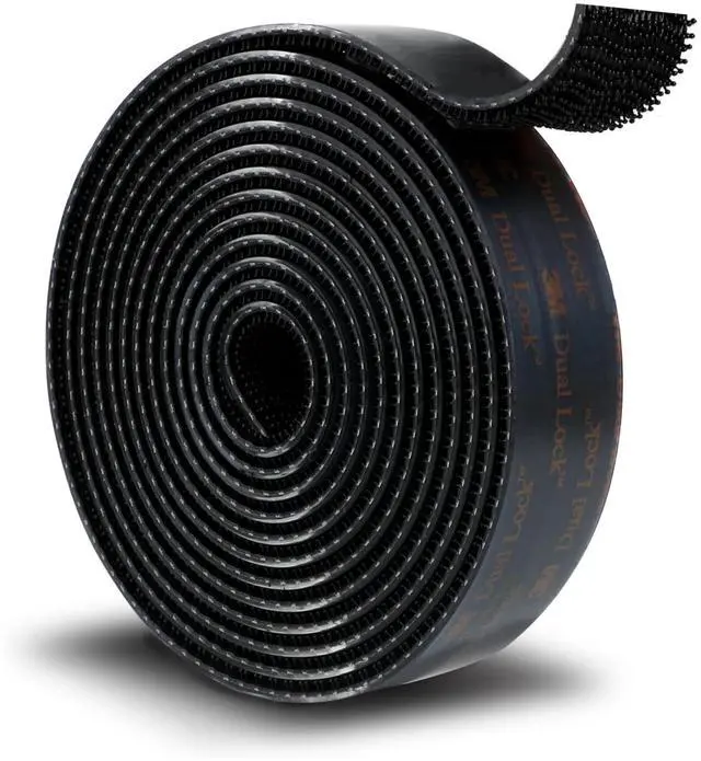 Main image of 3M Dual Lock Type 250 Reclosable Fastener: 1 in. x 6 ft. (Black)