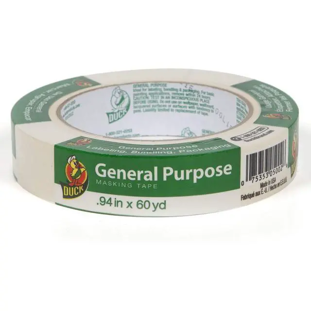Alt view image 2 of 2 - DUCK 12704 MASKING TAPE.94X60YD GP (Pack of 20)